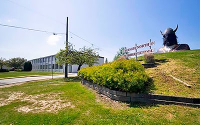 Colegio público Burnaby North Secondary School en Burnaby, British Columbia