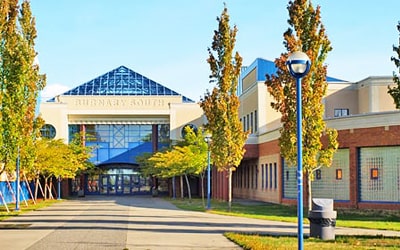 Colegio público Burnaby South Secondary School en Burnaby, British Columbia