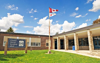 Listowel District Secondary School en Avon Maitland, provincia de Ontario