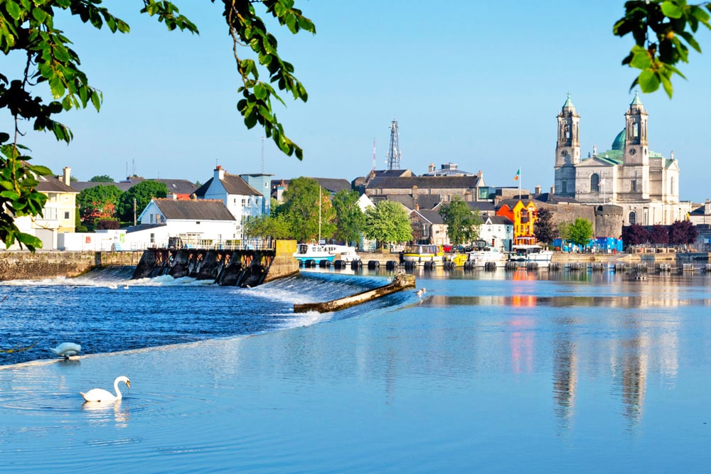 Año escolar en Athlone co. Westmeath, Irlanda