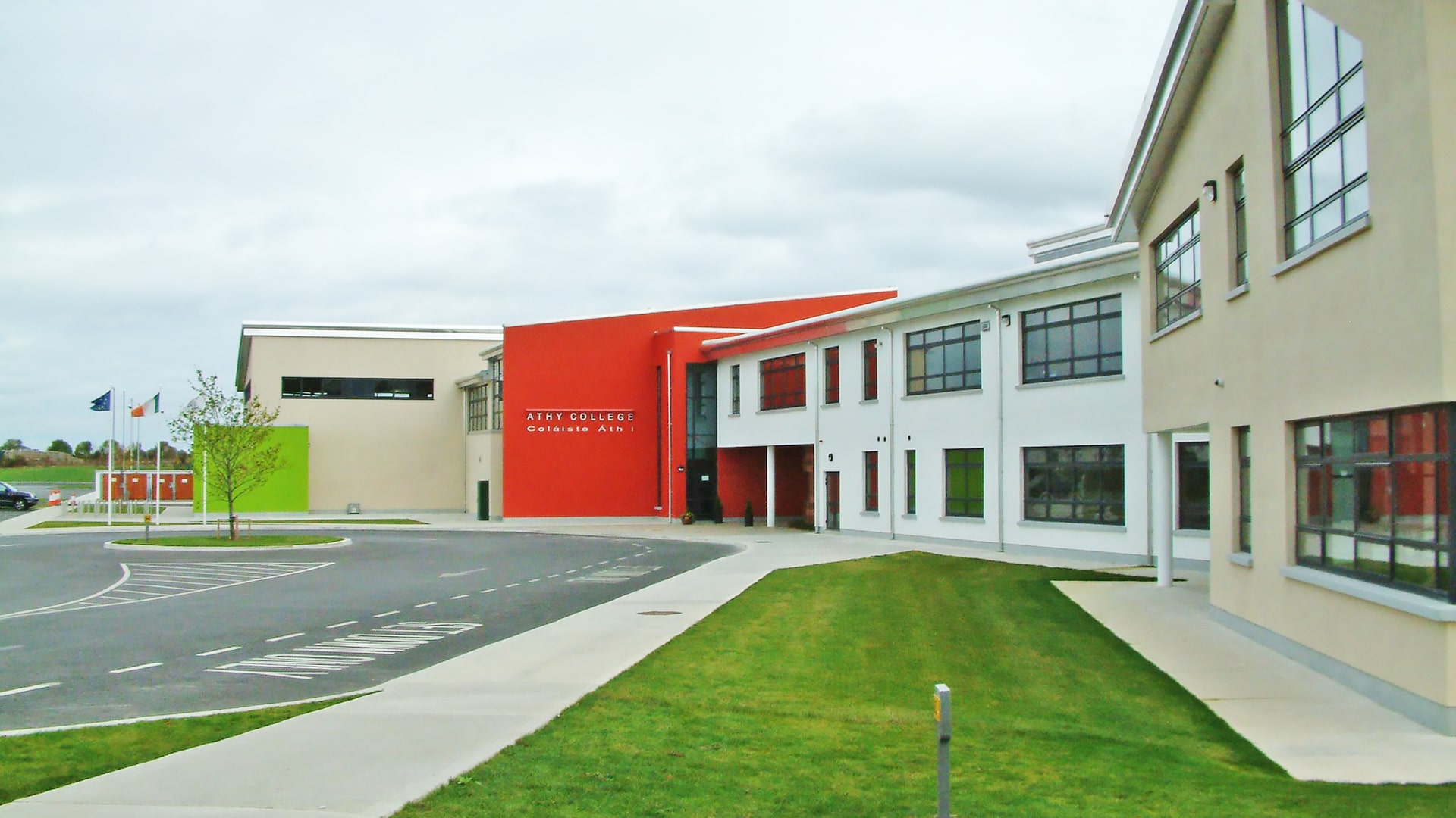 Colegio año escolar en Irlanda Athy Community College