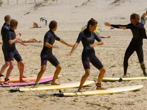 Campamento de verano de francés y surf en Arcachon, Francia 1