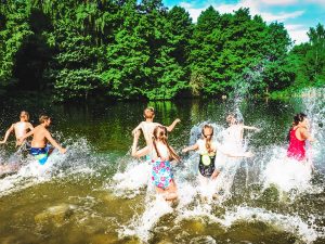 Campamento de verano con niños alemanes 16