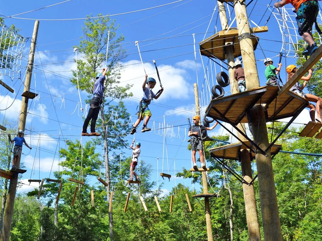 Actividades del campamento multiaventura en Canadá