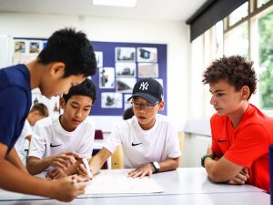 Campamento de verano de inglés y baloncesto en Inglaterra de Nike 2