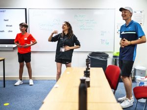 Campamento de verano de inglés y baloncesto en Inglaterra de Nike 5