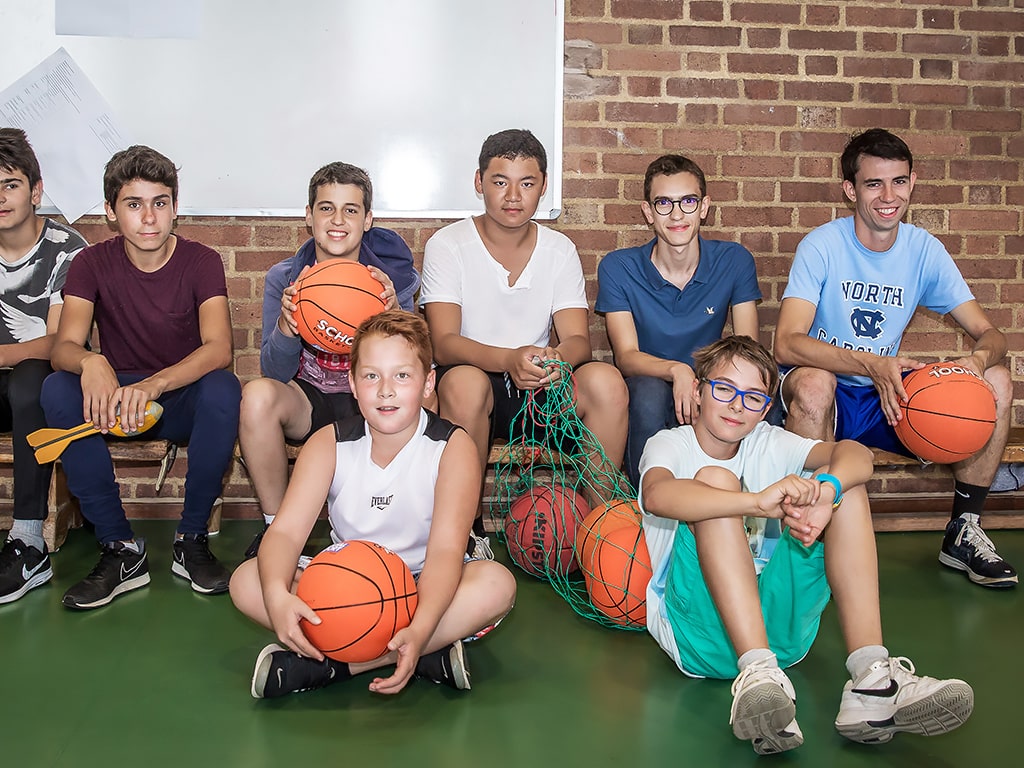 Campamento de inglés y baloncesto en Nueva York 1