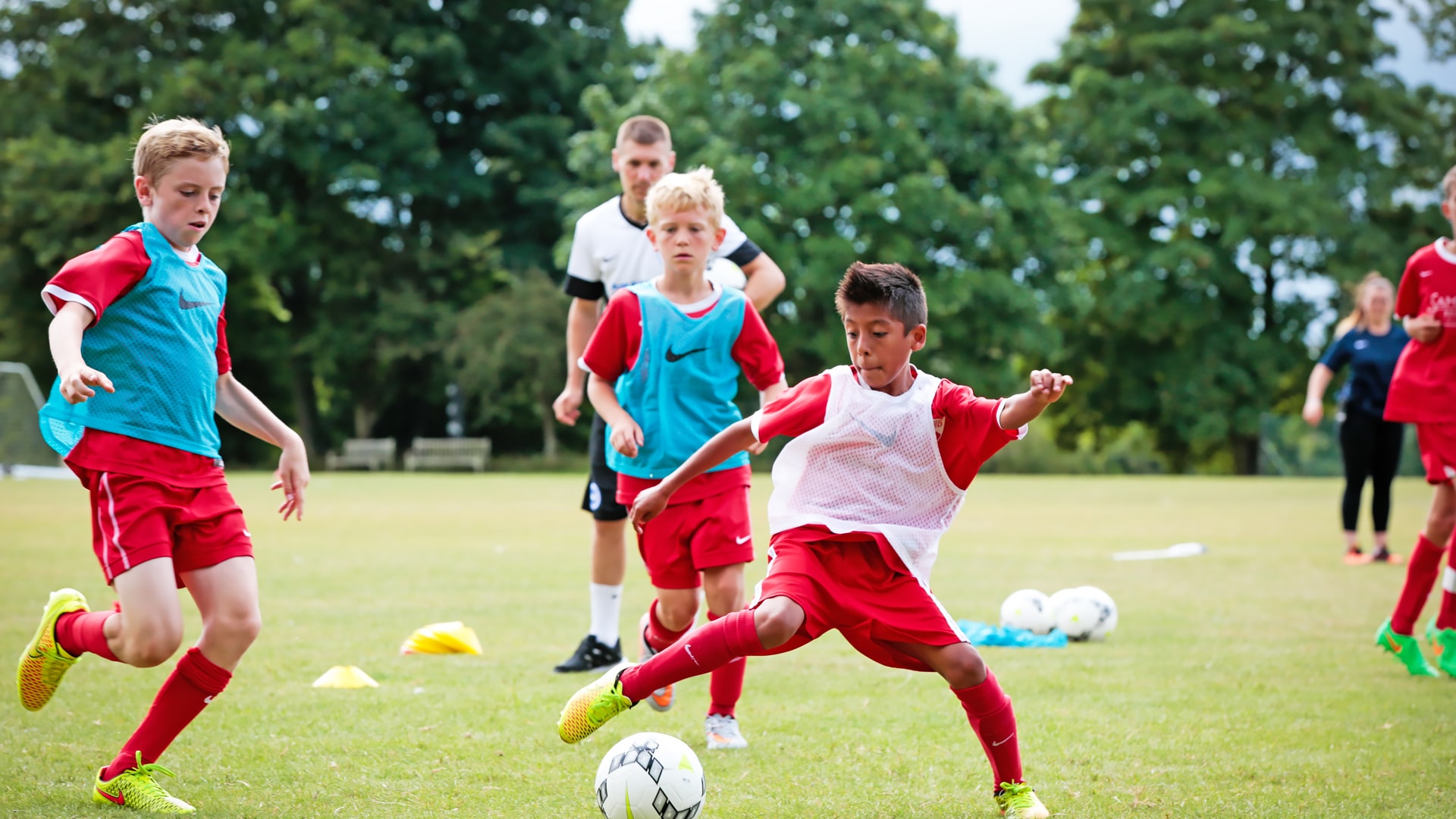 Campamento de verano de inglés y fútbol del Brighton FC