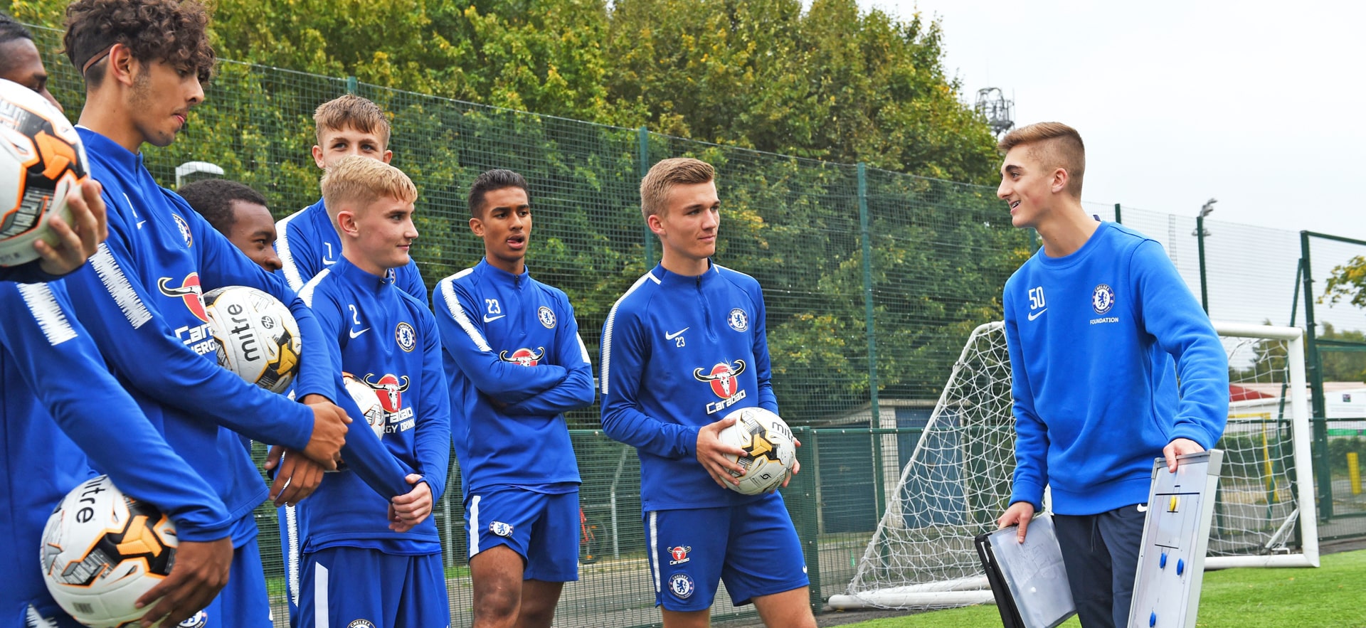 Campamento de verano de inglés y fútbol Chelsea FC