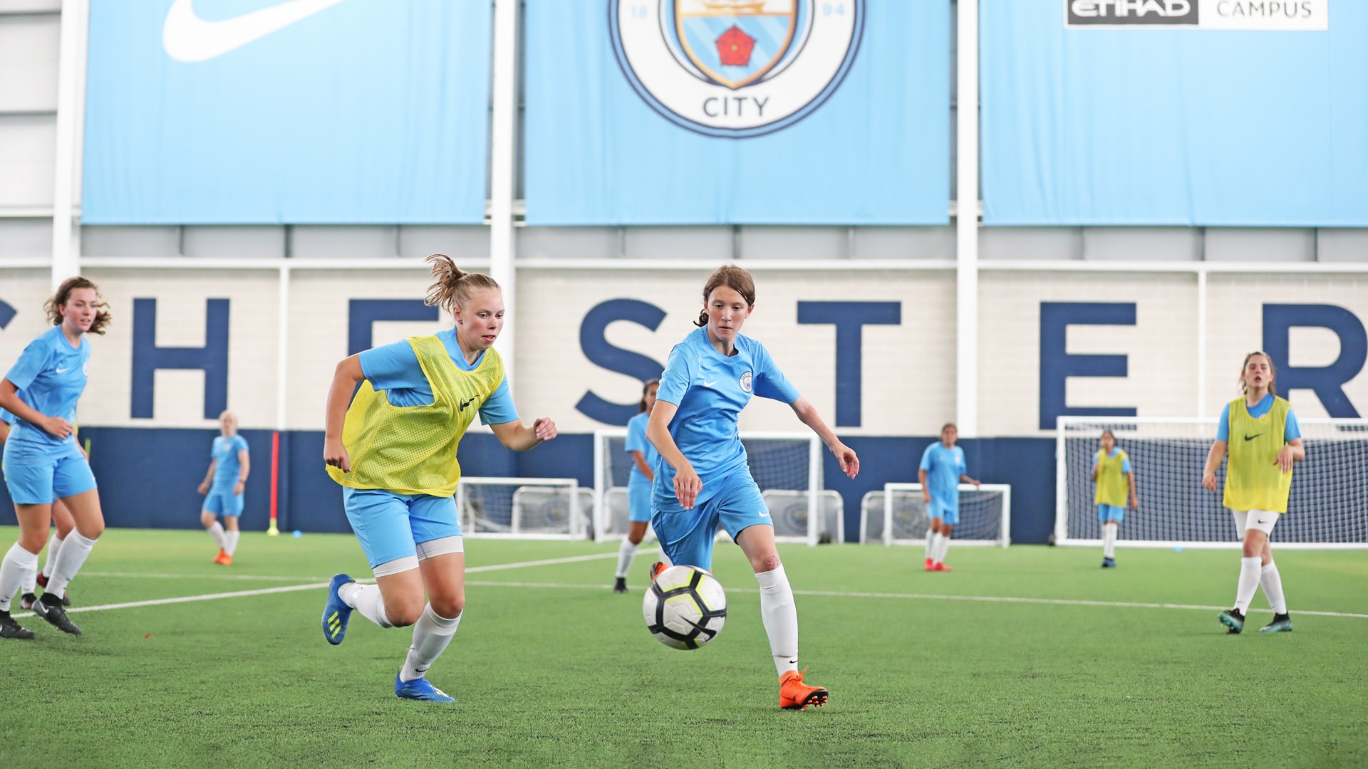 Campamento de verano de inglés y fútbol del Manchester City FC