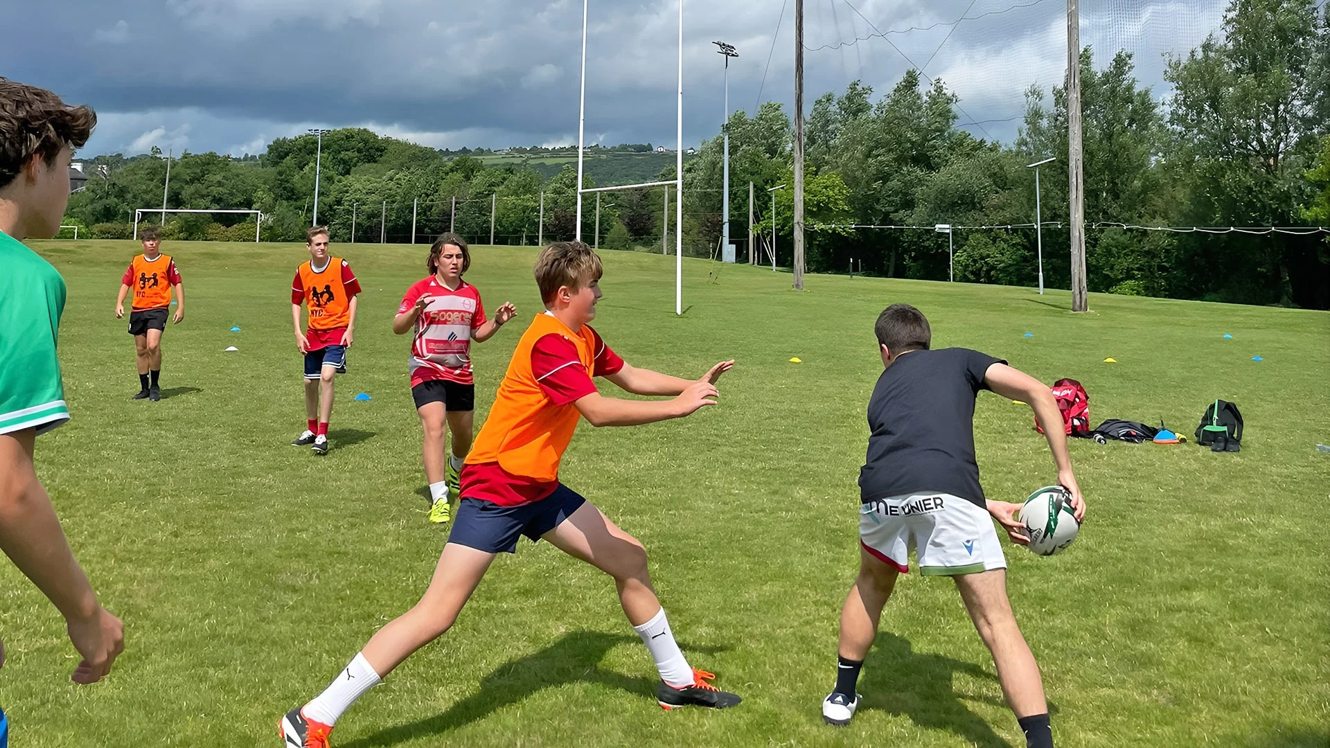 Campamento de verano de inglés y rugby en Cork