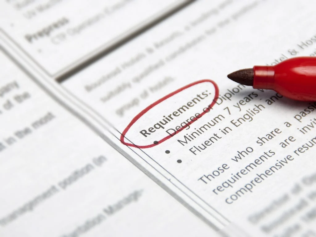 Requisitos para trabajar en el extranjero